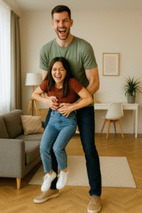 Férj és feleség között fél méter a különbség