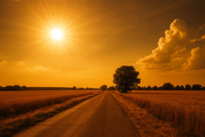 Magas nappali hőmérséklet és élénk szél várható több vármegyében