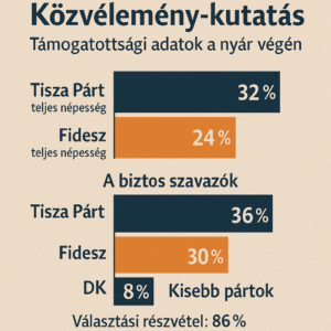 Közvélemény-kutatás: változó támogatottság a pártok között