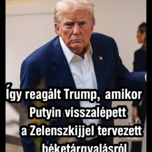 Trump csalódott: Putyin visszalépett a Zelenszkijjel tervezett béketárgyalástól