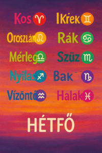 Hétfői horoszkóp: Pozitív energiák és friss kezdetek minden csillagjegynek