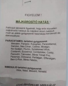 Paracetamol és nimesulid: valóban életveszélyesek lehetnek? – Íme a tények