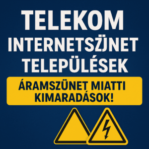Több településen leállhat a Telekom szolgáltatás – mutatjuk, hol és mikor várható kimaradás”