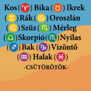 „Csütörtöki horoszkóp: Részletes előrejelzés mind a 12 csillagjegynek – szerelem, munka, pénzügyek”