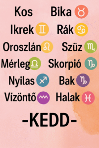 Keddi Horoszkóp: Mit tartogat számodra a sors? Minden csillagjegynek üzenete van – Hét év szerencse vár! 🍀