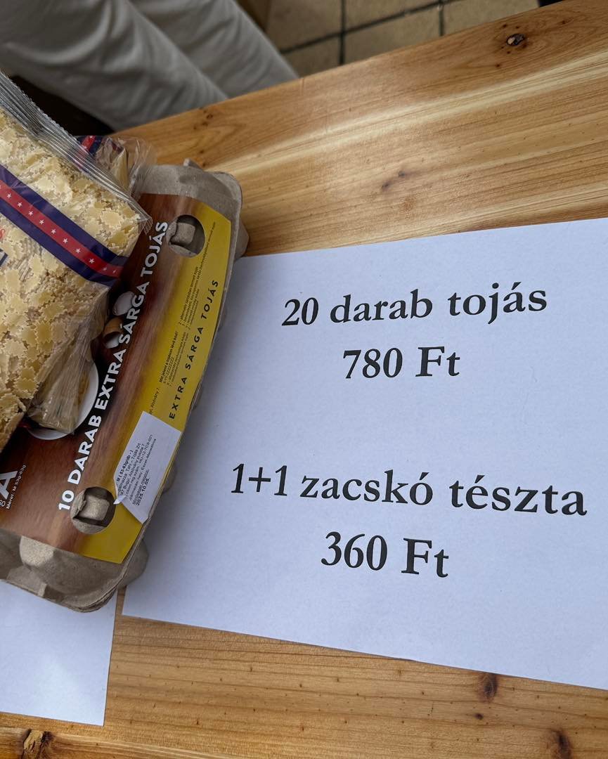 DK kedvezményes tészta- és tojásvásárán kígyózott a sor