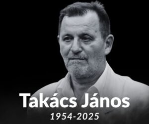 Most érkezett a fájdalmas hír: meghalt Takács János
