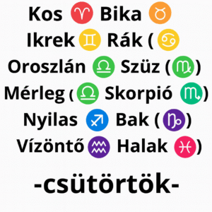 Csütörtöki Horoszkóp – Mit üzennek a csillagok?
