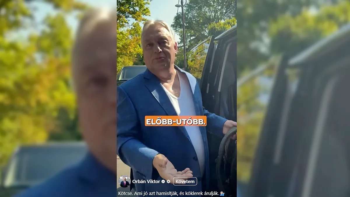 Orbán Viktor Kötcsén: üzent a Tisza Pártnak a polgári piknik előtt