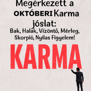 Októberi Karma Jóslat