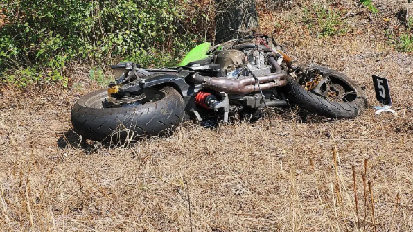 Halálos közlekedési baleset az 54-es főúton – motoros vesztette életét