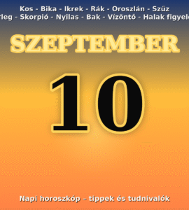 Napi horoszkóp mind a 12 csillagjegynek – fedezd fel, mit tartogat számodra a mai nap!