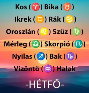 „Heti horoszkóp: most indul a hét év szerencse időszaka minden csillagjegynek!”