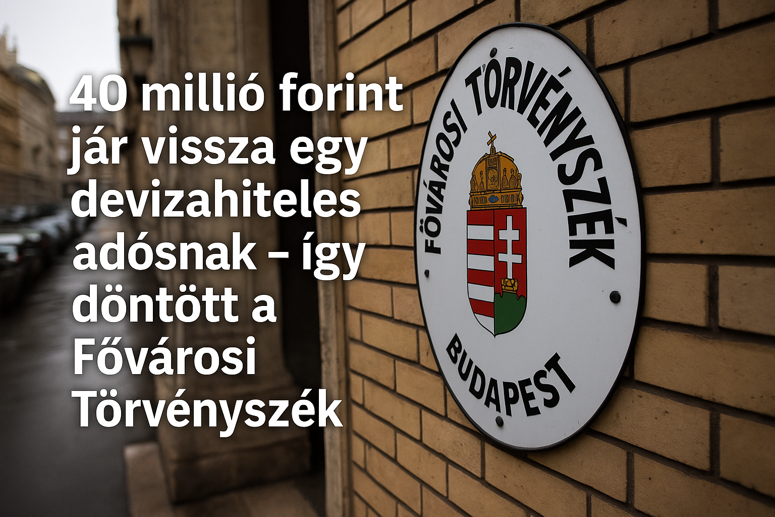 40 millió forintot kell visszafizetnie a banknak egy devizahiteles családnak – így döntött a bíróság