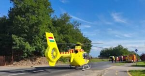 Súlyos baleset történt a 4108-as úton.