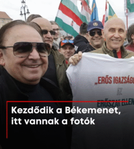 Megkezdődött a gyülekezés a Békemenetre – már ezrek a Margit hídnál