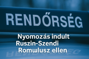 Nyomozás indult Ruszin-Szendi Romulusz ellen