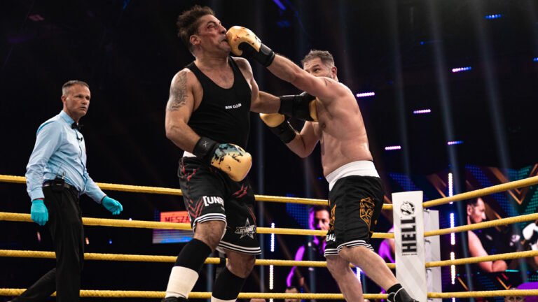 Drámai pillanat a Sztárboxban: Árpa Attila bukta a meccset-Videó