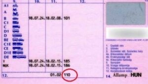 Ha a jogosítványodban szerepel a 110-es kód, jobb ha vigyázol – könnyen bírság lehet a vége!