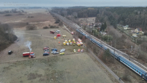 Súlyos vasúti baleset Csehországban: két vonat ütközött, több sérültet kórházban ápolnak