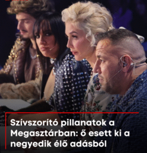 Szívszorító pillanatok a Megasztárban: ő búcsúzott a negyedik élő show végén – fotó