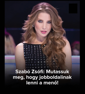 Szabó Zsófi őszintén beszélt arról, miért állt ki a kormány mellett, és hogyan viseli a reakciókat