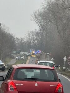 Újabb baleset történt a 4-es főúton, Nyírpazony közelében