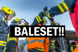 Súlyos baleset történt a 38-as főúton, egy nő életét vesztette