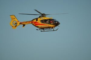 Mentőhelikoptert riasztottak: súlyos baleset történt