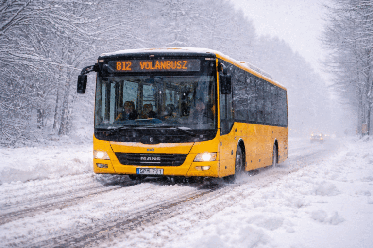 Friss előrejelzés: akár 20 centiméter hó is hullhat ezekben a vármegyékben