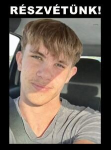 Gyász: elhunyt Vág Csanád Örs, a 13.A osztály tanulója