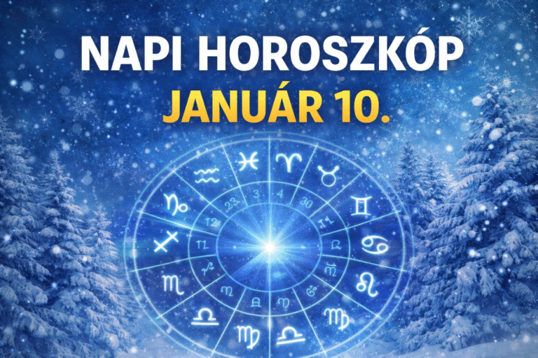 Január 10. mindent megváltoztathat – ezt üzenik a csillagok