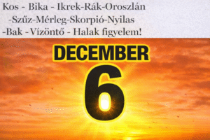 Meglepő üzenetek érkeznek – olvasd el a december 6-i horoszkópot