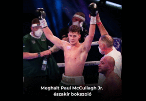 25 éves korában meghalt Paul McCullagh Jr