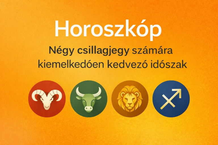 Januári horoszkóp: pénz, fordulatok és nagy lehetőségek